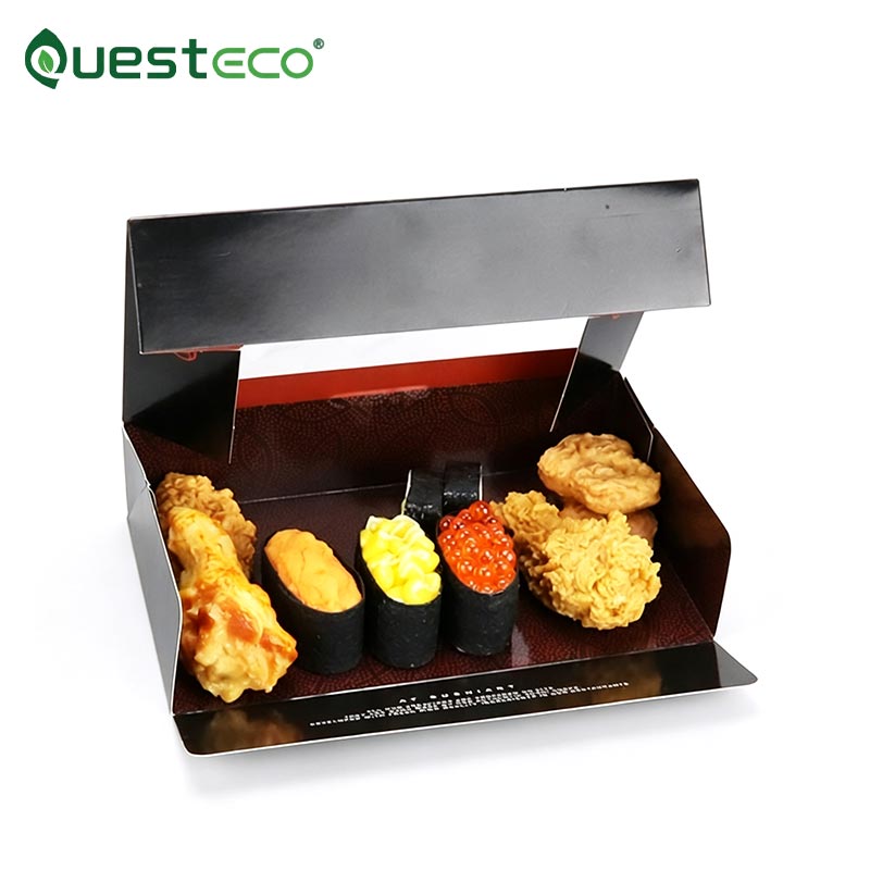 Hộp đựng giấy Sushi có cửa sổ